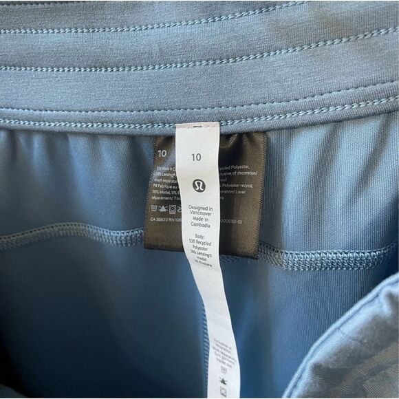 ✨Lululemon Softstreme High-Rise Regular Pitch Blue Sz 10 Pants✨ - Picture 7 of 7